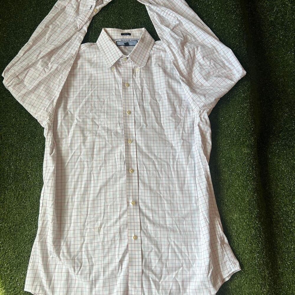 Tommy-hilfiger Men's White and Cream Shirt